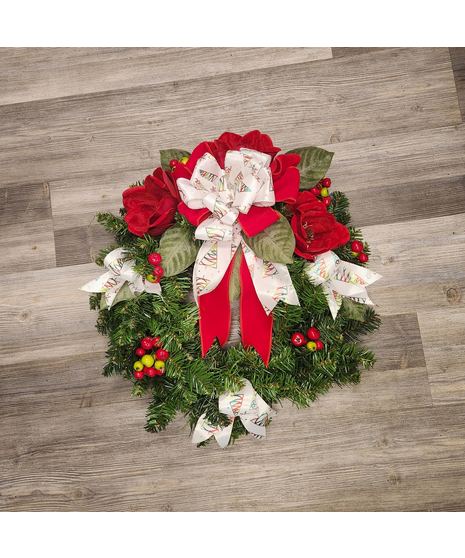 Image of Holly Jolly Wreath: 20