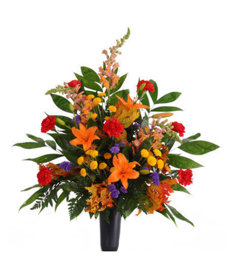 Fall Mixed Blooms Tribute